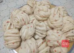 Illustration of how to make scallion-flavored ham rolls 14