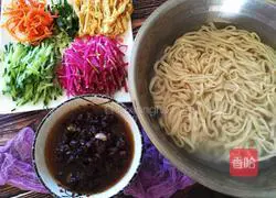 Illustration of making fried noodles 15