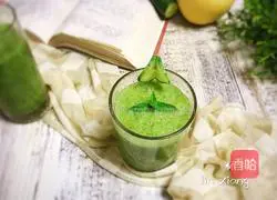 How to make pear and cucumber juice Illustration 8