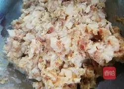 Illustration of how to make fried bamboo shoot buns 4