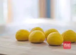 Pumpkin Lotus Leaf Cake Recipe Illustration 10