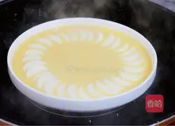 Illustration of how to make steamed shrimps with eggs and tofu 9