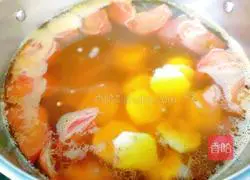 Cordyceps Flower Yam Beef Bone Soup Recipe Illustration 11