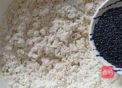 Snacks#Sesame wheat flower recipe illustration 5