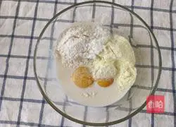 Illustration of how to make custard buns 2