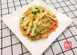 Illustration of Shengzhou Fried Squeezed Noodles 12 