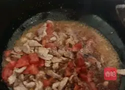 Illustration of how to make celery and lean meat fried noodles 6