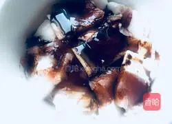 Illustration of how to make braised noodles with beans, potatoes, mushrooms and meat 2