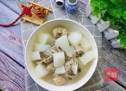 Illustration of how to make radish pork ribs soup 11