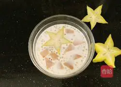 Carambola, taro and sago Illustrations of how to make exposure 18