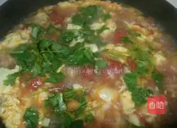 Tomato and egg soup recipe 10