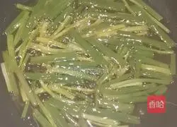 Illustration of homemade scallion oil noodles 2