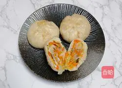 How to make carrot and cabbage buns Illustration 10