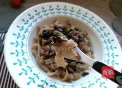 Recipe for Mushroom and Fungus Meat Sauce Noodles (Baby Version) 8