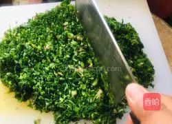 Illustration of how to make shepherd’s purse and large meat dumplings 5