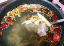 Cordyceps flower yam bone soup recipe 4