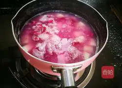 Illustration of how to make fruity rice cake soup 5