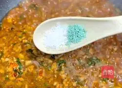 Illustration of the home version of fried noodles 7