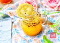 Passion Fruit Lemon Honey Water Recipe Illustration 13