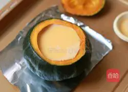 Illustration of how to make pumpkin baked eggs 7