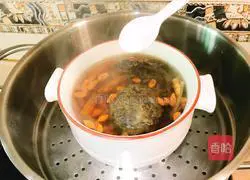 Illustration of how to make braised pork ribs with snowdrops 10