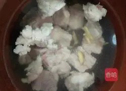 kelp Illustration of how to make pork rib soup 5