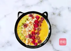 Colorful Mango Milkshake Recipe Illustration 5