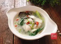 Illustration of how to make vegetable and fish fillet soup 10