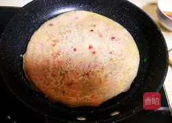 Tomato egg roll Illustration of practice 12