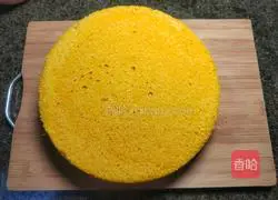 Illustration of how to make old pumpkin evaporated cake (one egg, one bowl of noodles) 12