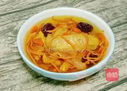 Cordyceps Flower Pork Belly and Chicken Soup Recipe Illustration 16