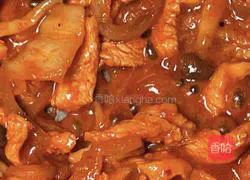 Illustration of how to make fragrant fat-reduced kimchi chicken cake 6