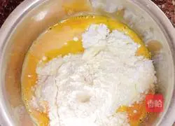 Milk-flavored egg pancake.Practice illustration 5