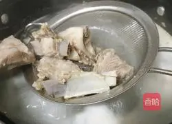 Illustration of how to make mutton vermicelli soup 7