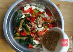 Illustration of home-made pickled cucumbers 17