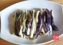 Illustration of how to make cold eggplant 10