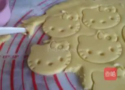 Illustration of how to make cartoon cookies 13