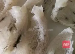 Illustration of how to make rock sugar bird's nest 1