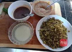 Illustration of hot dry noodles 2