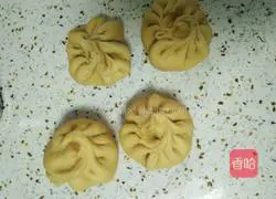 Illustration of how to make minced cowpea buns 13