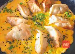 Illustration of how to make dumplings with eggs 6