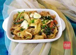 Illustration of stir-fried noodles 10