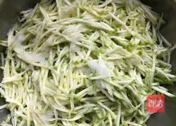 Zucchini Shrimp Egg Pancake Recipe Illustration 1