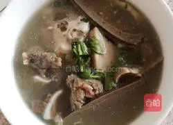 Illustration of how to make mutton soup 15