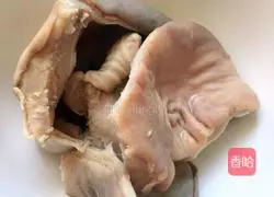 Illustration of how to make red oil belly silk 3