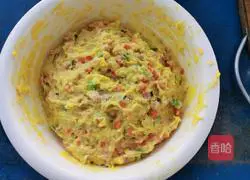 Illustration of how to make pastoral potato pancakes 7