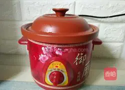 Illustration of how to make sweet potato and red date soup 8