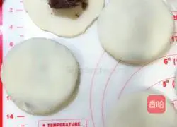 Illustration of how to make bean paste cake 5