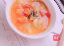 Vegan Illustration of how to make Subo soup 9