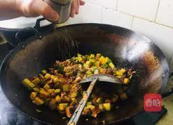 Illustration of how to make mutton and buckwheat noodles 6